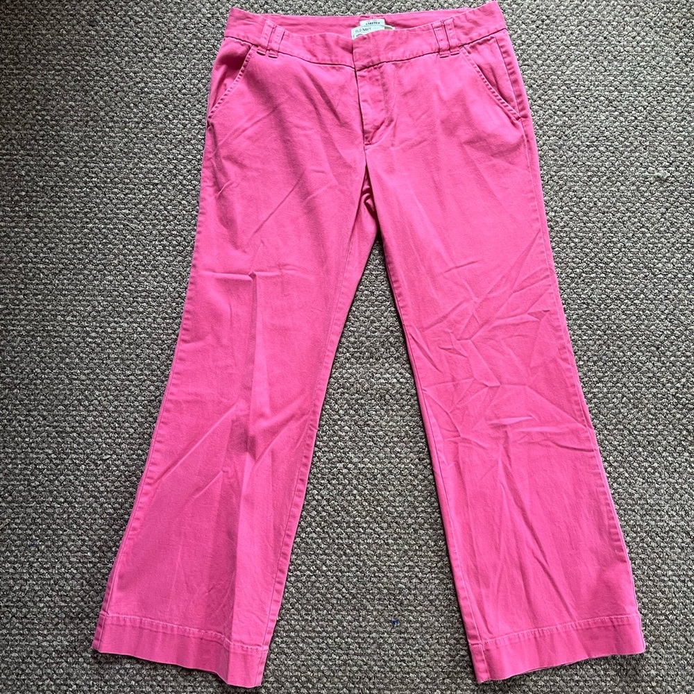 Old Navy Pink Stretch Low-Waist Pants